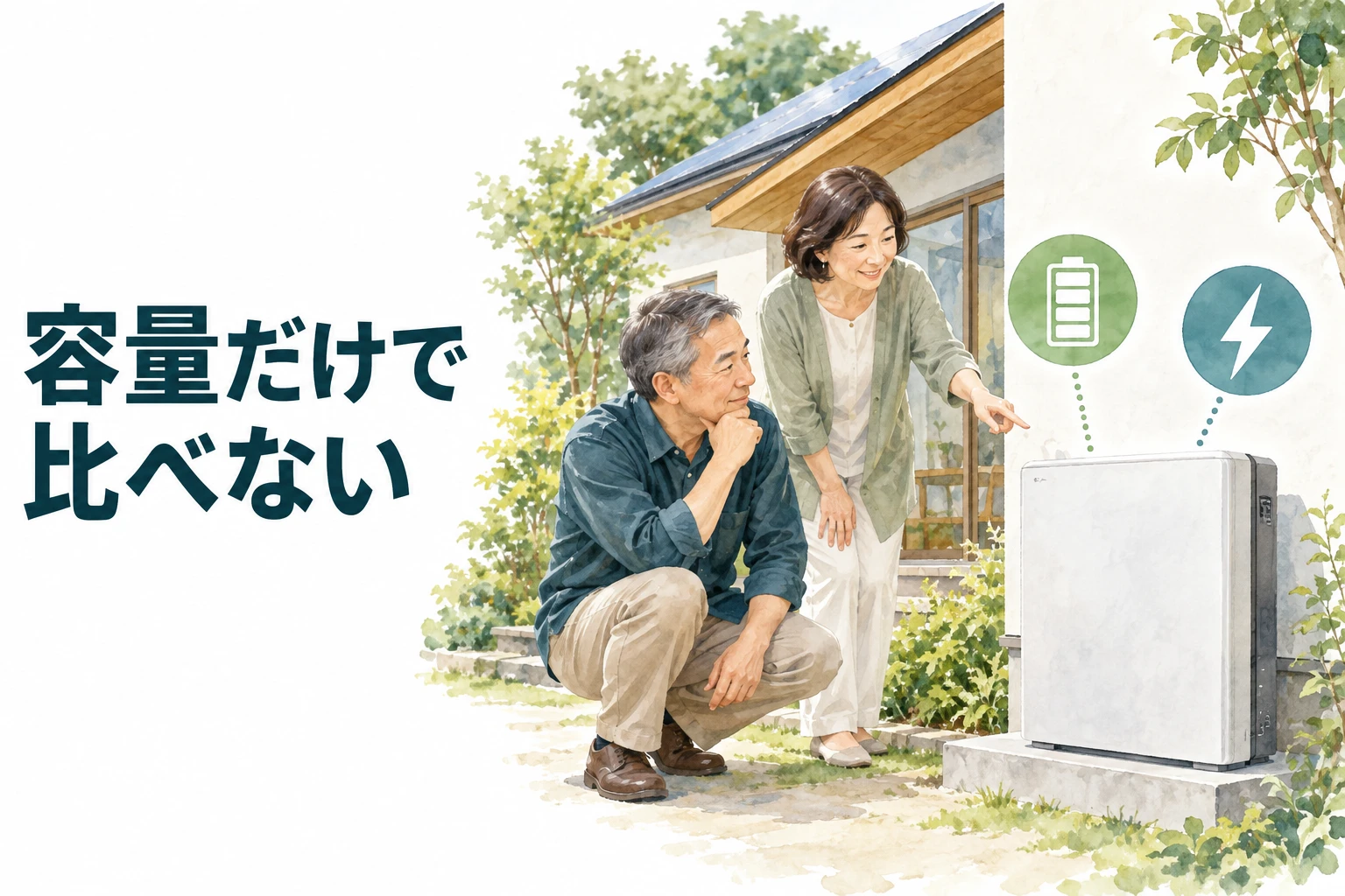 蓄電池 価格：容量だけで比べない
