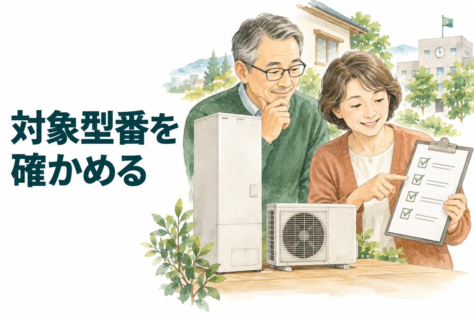 給湯器 交換 補助金：対象型番を確かめる
